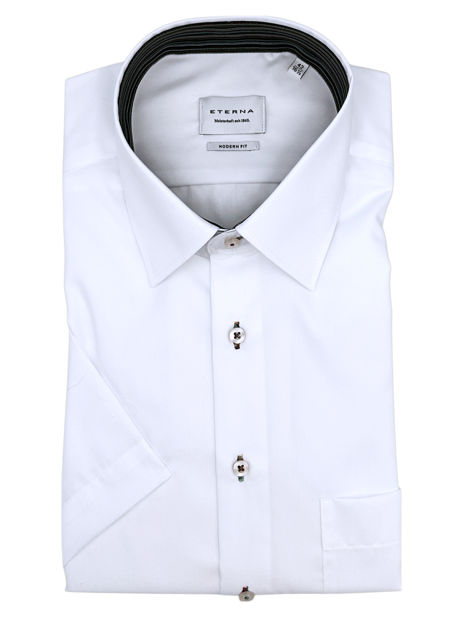 Eterna Modern fit Kortærmet skjorte